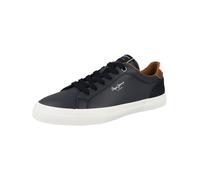 Pepe Jeans Baskets basses 'Kenton Court' bleu marine / marron / blanc, Taille 43