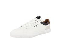 Pepe Jeans Baskets en Cuir Tribunal De Kenton Blanc