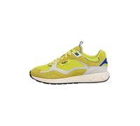 Pepe Jeans Baskets basses 'MARLON SPORTY' bleu / citron vert / blanc, Taille 46