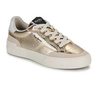 Baskets basses femmes Pepe jeans MILAN GLOW W Doré 38