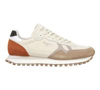 Pepe Jeans Baskets Brit-on Master M pour Homme, Marron Sable Beige, 6 UK