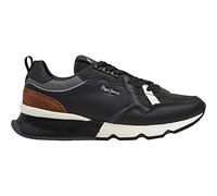 Pepe Jeans Baskets Britt Pro Rump pour Homme, Noir (999), 44 EU
