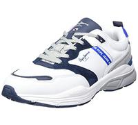 Pepe Jeans Baskets Dave Urban pour Homme, Blanc, 43 EU