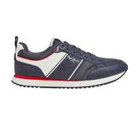 Pepe Jeans Dublin Brand Trainers Bleu EU 43 Homme