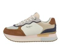 Pepe Jeans Baskets en Cuir Multicolore Rusper Class