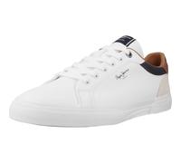 Pepe Jeans Baskets Kenton Court en cuir blanc lacets Homme EU 40