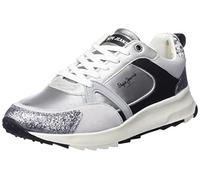 Pepe Jeans Baskets Joy Dreams pour Femme, Argenté (934), 41 EU