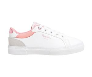 Pepe Jeans Baskets Kenton Court G pour Fille, Blanc, 36 EU