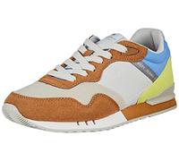 Pepe Jeans Baskets London W Swatch pour Femme, 812pop White, 41 EU