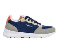 Pepe Jeans Garçon Teagan Bass B Sneak, Gris chiné, 32.5 EU