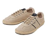 Pepe Jeans Baskets Tourist Vegas Linen pour Homme, écru, 47 EU, Ecru