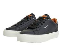 Pepe Jeans Baskets Yogi OriginalSneaker pour Homme, Noir, 12 UK