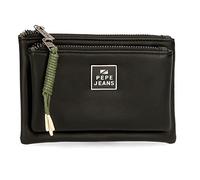 Pepe Jeans Bea Purse Trousse de Toilette Noir 17x9x2 cm Cuir Synthétique