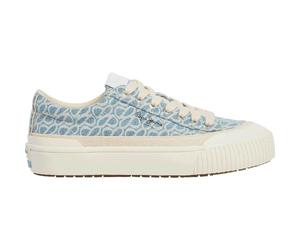 Pepe Jeans Ben Thelma W, Baskets Femme, Bleu (Denim), 3