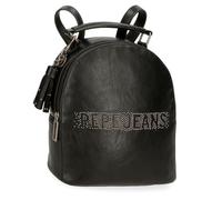 Pepe Jeans Bera Sac à Dos décontracté Noir 22 x 25 x 10 cm Cuir synthétique by Joumma Bags