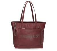 Pepe Jeans Bera Sac fourre-Tout Violet 34 x 32 x 14 cm Cuir synthétique by Joumma Bags