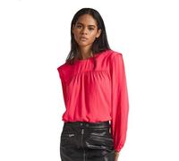 Pepe Jeans Bérénice Chemise, Rouge (Crispy Red), S Femme