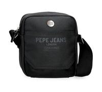 Pepe Jeans Berwick Petit Sac à bandoulière, Taille Unique, Noir, Talla única, Petit Sac à bandoulière
