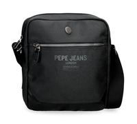 Pepe Jeans Berwick Sac à bandoulière pour Tablette, Taille Unique, Noir, Talla única, Bandoulière Porte-Tablette