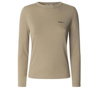 Pepe Jeans Betina T-Shirt, Marron (Beige Pierre), S Femme
