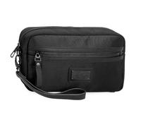 Pepe Jeans Blackmore Sac à main noir 24,5 x 15 x 6 cm Polyester avec détails en cuir synthétique 2,21 L by Joumma Bags, Noir, Talla única, Sac à main
