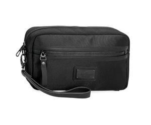 Pepe Jeans Blackmore Sac à main noir 24,5 x 15 x 6 cm Polyester avec détails en cuir synthétique 2,21 L by Joumma Bags, Noir, Talla única, Sac à main