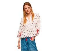 Pepe Jeans Blanche Chemise, Blanc (White), XS Femme