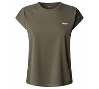 Pepe Jeans Bloom T-Shirt, Vert (Vert Kaki foncé), L Femme