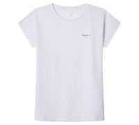 Pepe Jeans Bloomy N T-Shirt, Blanc (Blanc), 10 Ans Fille