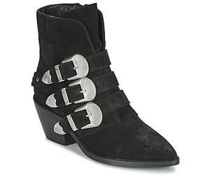 Pepe jeans Boots WESTERN W BUCKLE in Noir 36