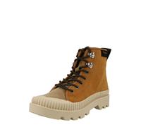 Pepe Jeans Bottines à lacets 'Ascot Desert' cognac / noisette, Taille 36