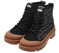 Pepe Jeans Bottines Ascot Soup en Cuir Noir