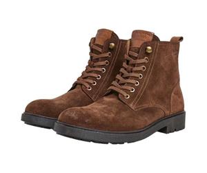 Pepe Jeans Bottines en Cuir Marron Fred Earth