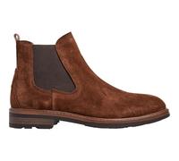 Pepe Jeans Bottines Leeds Chelsea en Cuir Marron