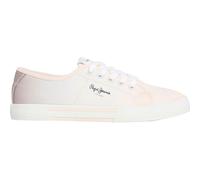 Pepe Jeans Brady Logo Canvas Sneakers Beige