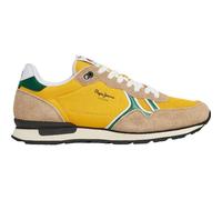 Pepe Jeans Brit Fun Leather Sneakers Yellow
