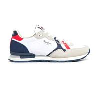 Pepe Jeans Brit Road M, Baskets Homme, Blanc (Blanc), 6