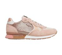 Pepe Jeans Mixte Brit Sequins W Sneaker, Buttermilk, 36 EU