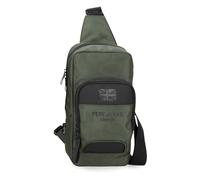 Pepe Jeans Bromley 24 Sac à bandoulière croisé, Taille Unique, Vert, Talla única, Bandoulière croisée