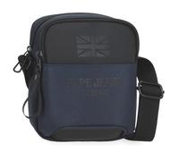 Pepe Jeans Bromley Petit sac à bandoulière bleu 12 x 16 x 3,5 cm Polyester by Joumma Bags, bleu, Talla única, Petit sac à bandoulière