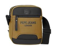 Pepe Jeans Bromley Sac à bandoulière Jaune 17 x 22 x 7,5 cm Polyester by Joumma Bags, Citronier, Talla única, Bandoulière
