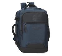 Pepe Jeans Bromley Sac à dos de cabine pour ordinateur portable 15,6 pouces Bleu 25 x 40 x 20 cm Polyester 17 L by Joumma Bags, bleu, Talla única, Sac à dos de cabine pour ordinateur portable