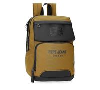 Pepe Jeans Bromley Sac à dos pour ordinateur portable 13,3 pouces Jaune 25 x 37 x 12 cm Polyester 9 L by Joumma Bags, citronier, Talla única, Sac à dos pour ordinateur portable