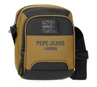 Pepe Jeans Bromley Sac bandoulière Moyen Jaune 17 x 22 x 8 cm Polyester by Joumma Bags, Citronier, Talla única, Bandoulière Moyenne