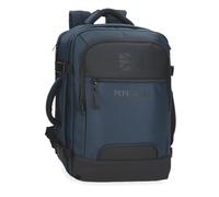 Pepe Jeans Bromley Valise de cabine portable 15,6 pouces Bleu 30 x 44 x 18 cm Polyester 23,76 L by Joumma Bags, bleu, Talla única, valise cabine