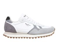 Pepe Jeans Homme Brit-on Master M Sneak, Blanc, 46 EU