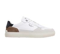 Pepe Jeans Camden Nature Leather Sneakers White