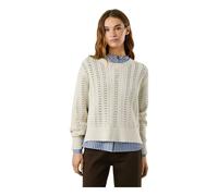 Pepe Jeans - Candide Jersey - Femme - Pulls - Blanc - Taille: 38 FR