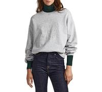 Pepe Jeans Cara Sweat-Shirt, Gris (Grey Marl), L Femme