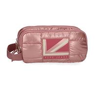 Pepe Jeans Carol Étui triple rose 22 x 10 x 9 cm Polyester
